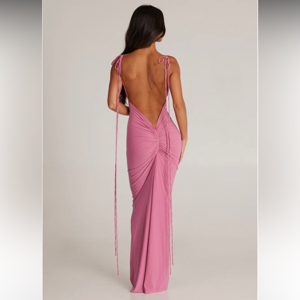 Melani the Label JIANI GOWN - MAUVE - Picture 2 of 4